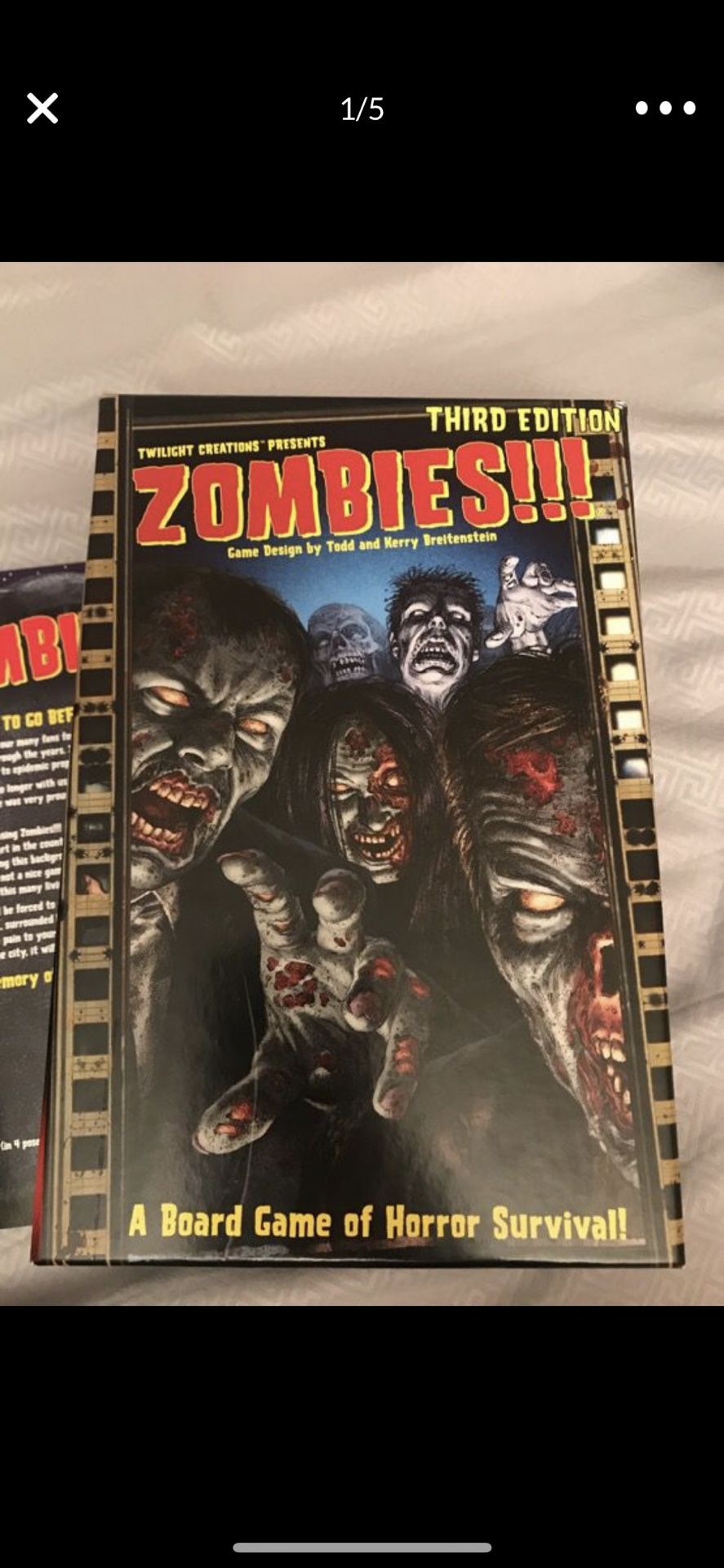 Zombies board game