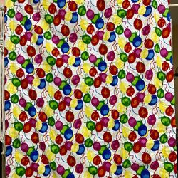 Handmade Balloon Baby Quilt Lap Blanket Pet Blanket 30” x 45”  - New
