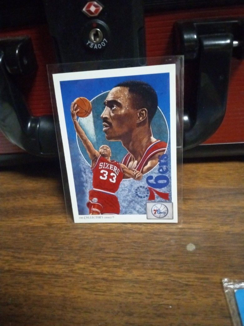 Hersey Hawkins Philadelphia 76ers Checklist