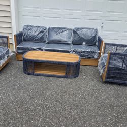 Martha Stewart 4 Piece Outdoor Set