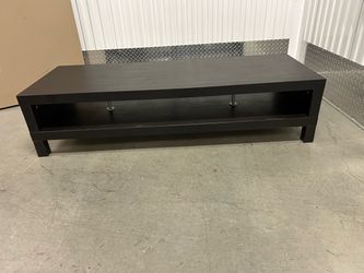 IKEA LACK Black Low-Profile TV Stand / Media Console
