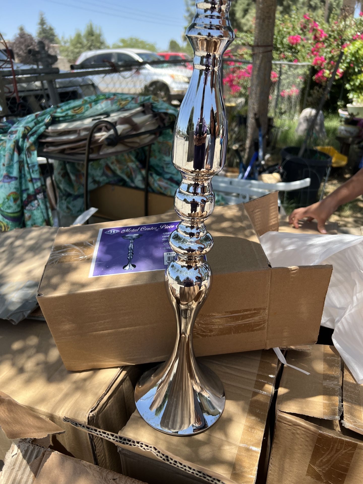 Metal Centerpiece Stand