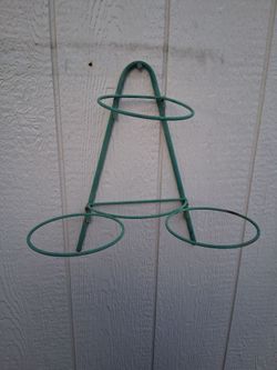 Metal 3- tier flower pot hanging planter