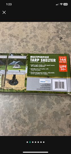 Ozark Trail Multipurpose Tarp Shelter New $25 Last One