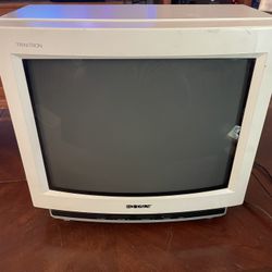 Sony Trinitron 13" CRT color TV Model KV-13TR24 retro gaming Vintage Tested Works 1990’s
