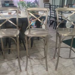 Metal Bar Stool From Living Spaces