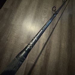 Californian Tri Helix 8’ MH Salt Water Fishing Rod Like New. 