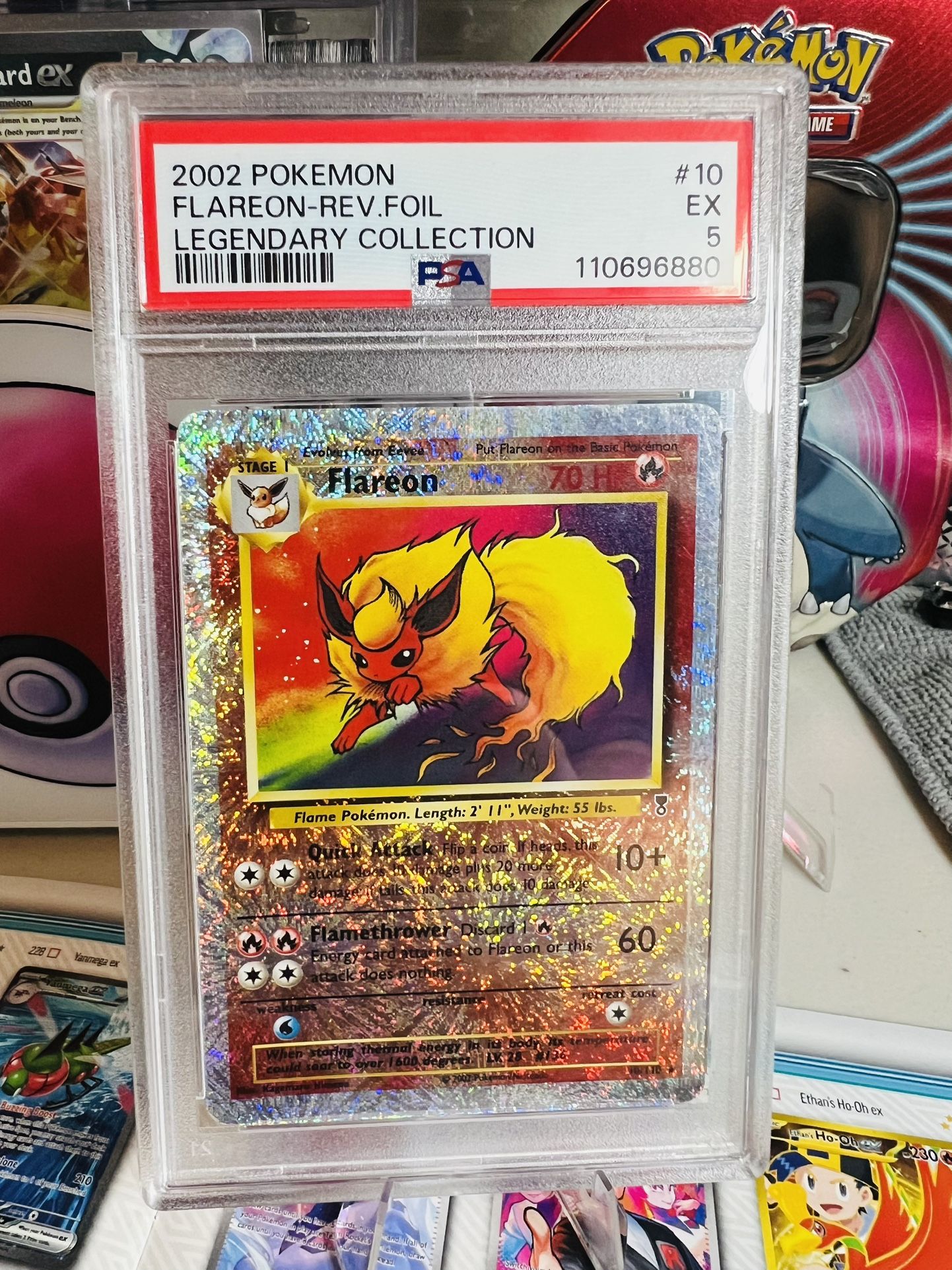 Pokemon Flareon Reverse Holo