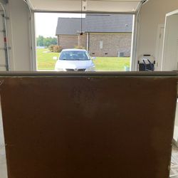 Brush Nickel Shower Rod