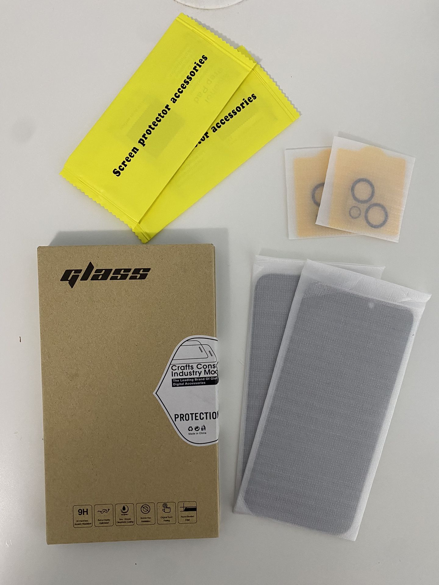 iPhone 15 Plus Tempered Glass Screen Protector 2 Pack