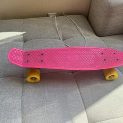 Pink Penny Board (skate Board)
