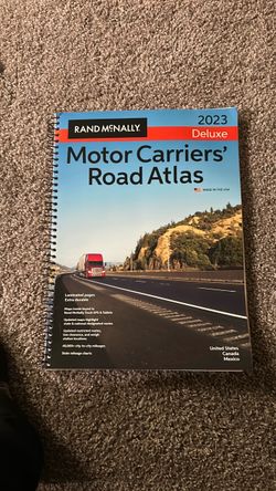 Rand McNally's 2023 deluxe road atlas