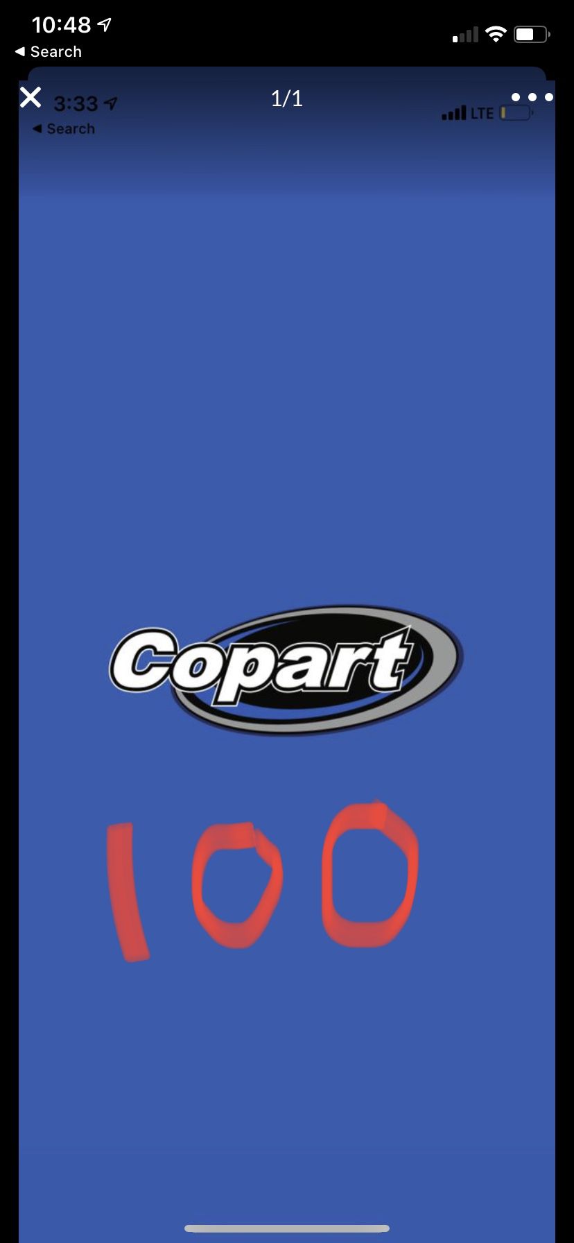 Copart For Export -100