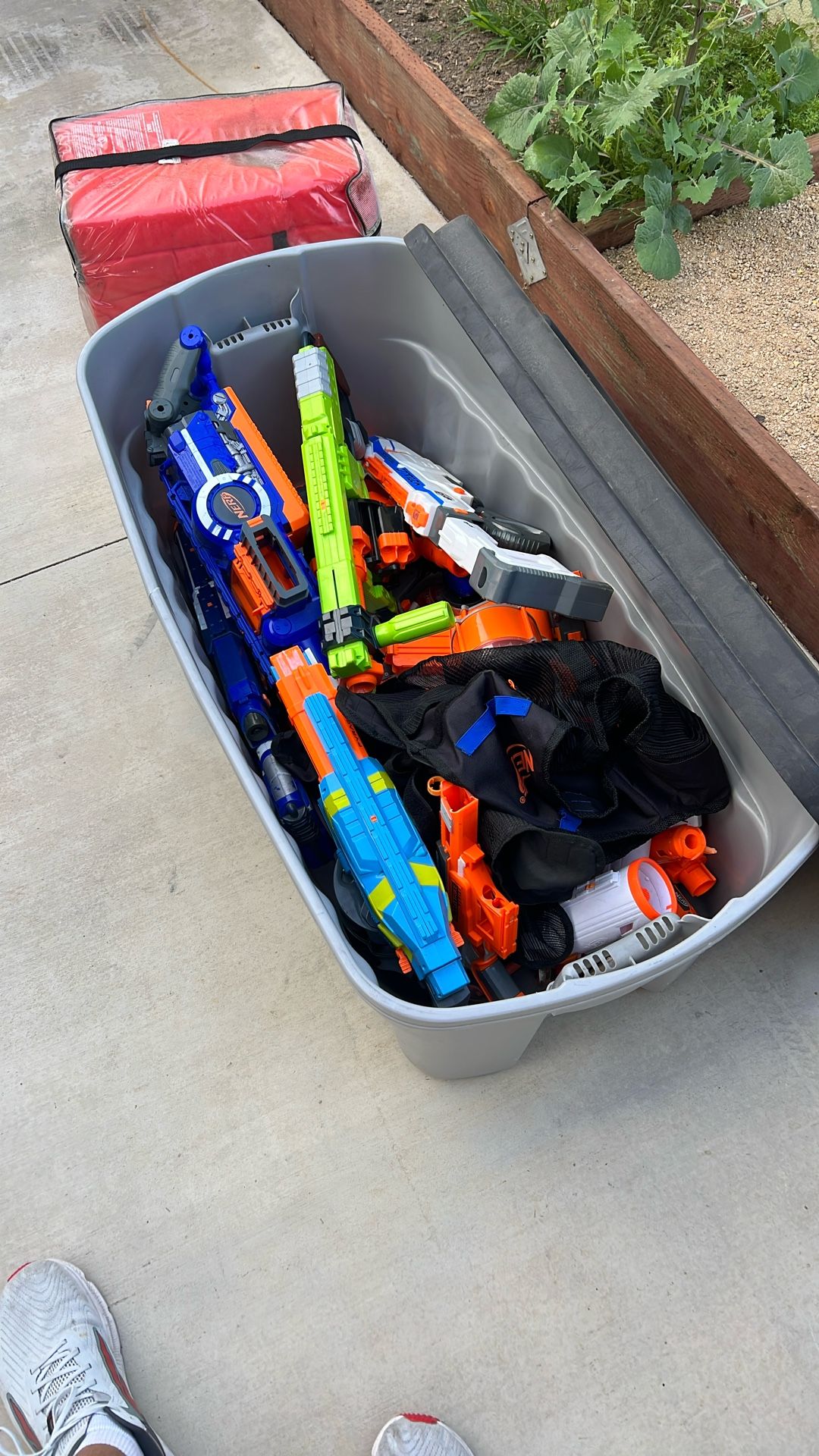 Nerf Guns.