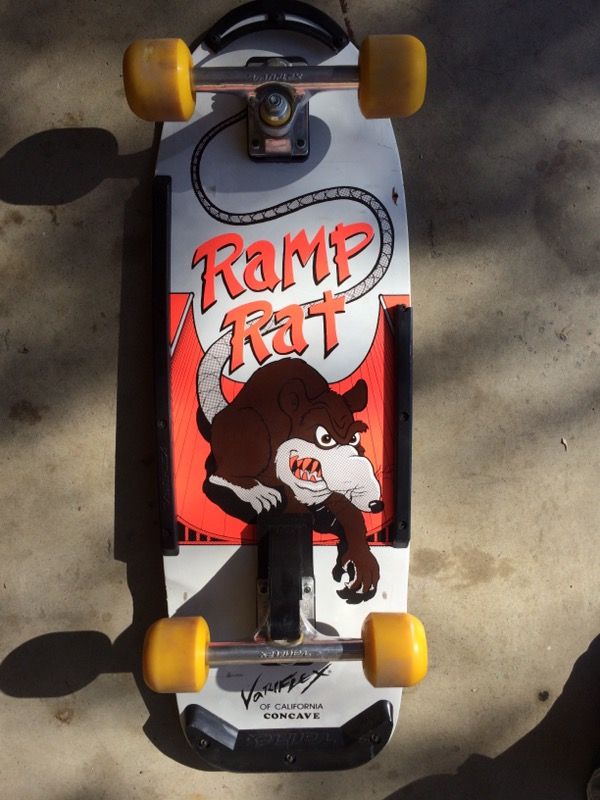 Variflex Ramp Rat Vintage Skateboard