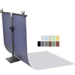 Small Tabletop Backdrop Stand With Backdrops 
