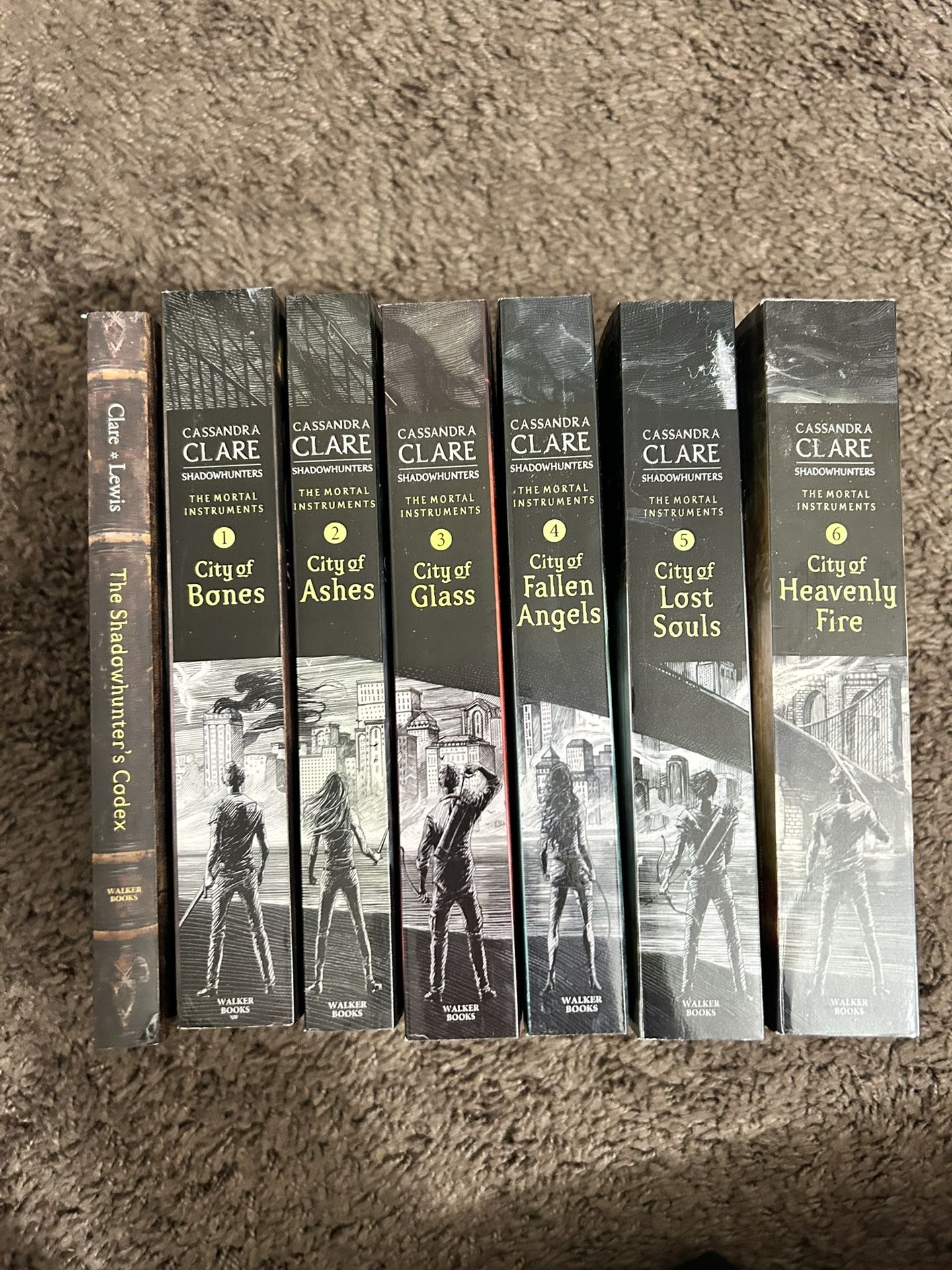 Shadow Hunters Set 7 Book Series Collection Of Mortal Instruments Series