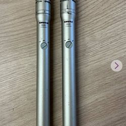 Shure SM81 Microphones