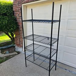 74h 35w 18d 4-Tier Metal Garage Storage Rack Storage Shelves Shelf