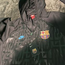 Men’s FC Barcelona Size XL Windbreaker 