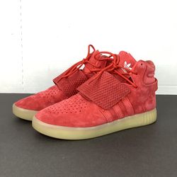 Adidas Tubular Invader Strap Mens Shoes ‘Red’ Size 7