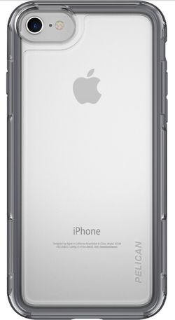 ADVENTURER CASE FOR APPLE IPHONE 8 or 7 - CLEAR GRAY