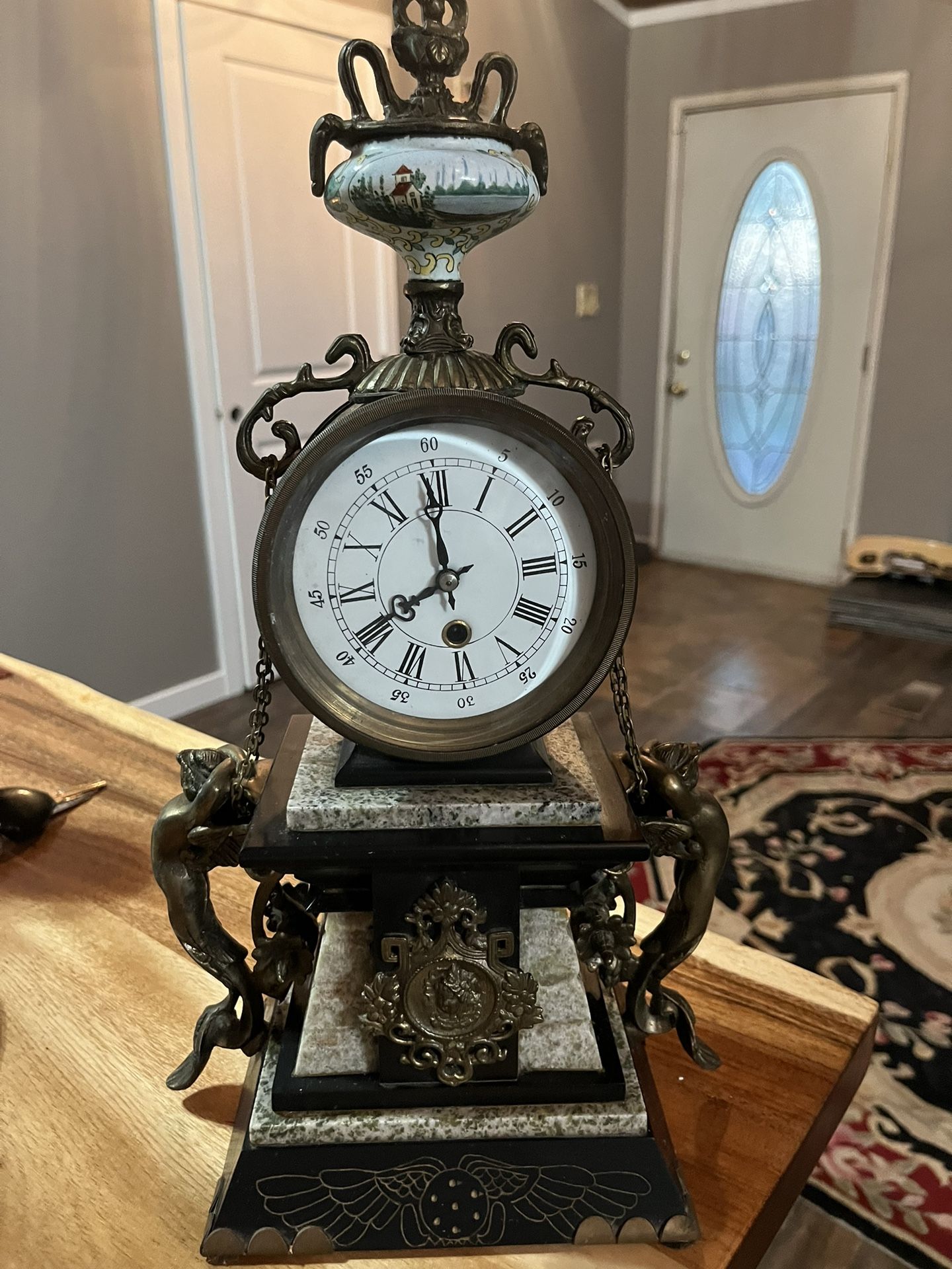 Antique French Pendulum Clock