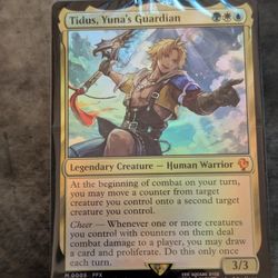 $80 Tidus Commander Deck Magic Final Fantasy Sealed Deck 