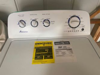 Amana Washer & Whirlpool Electric Dryer