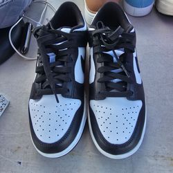 Nike Dunk Low Black and White Sneakers