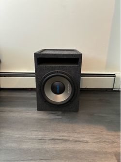 single ported car subwoofer