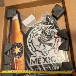 Estrella Jalisco Cerveza Mexico Light Up Beer Sign 25x30” Brand New In Box