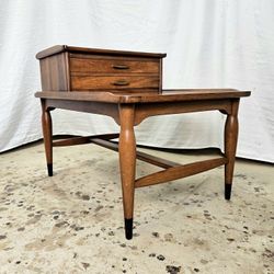 Vintage Mid Century Modern Side Table 