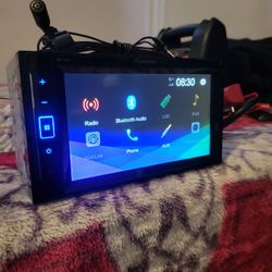 Pioneer Double Din With Bluetooth 