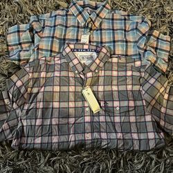 Penguin XL button Up 