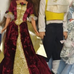Barbie Disney Dolls For Collectors $20 Each Set/Picture