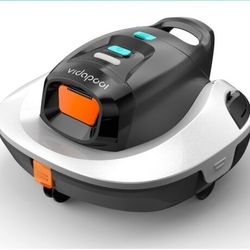 Cordless Robotic Pool Cleaner, Portable Swimming Pool Vacuum Self-Parking