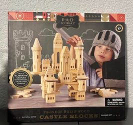 Brand New FAO Schwartz Castle Building Blocks