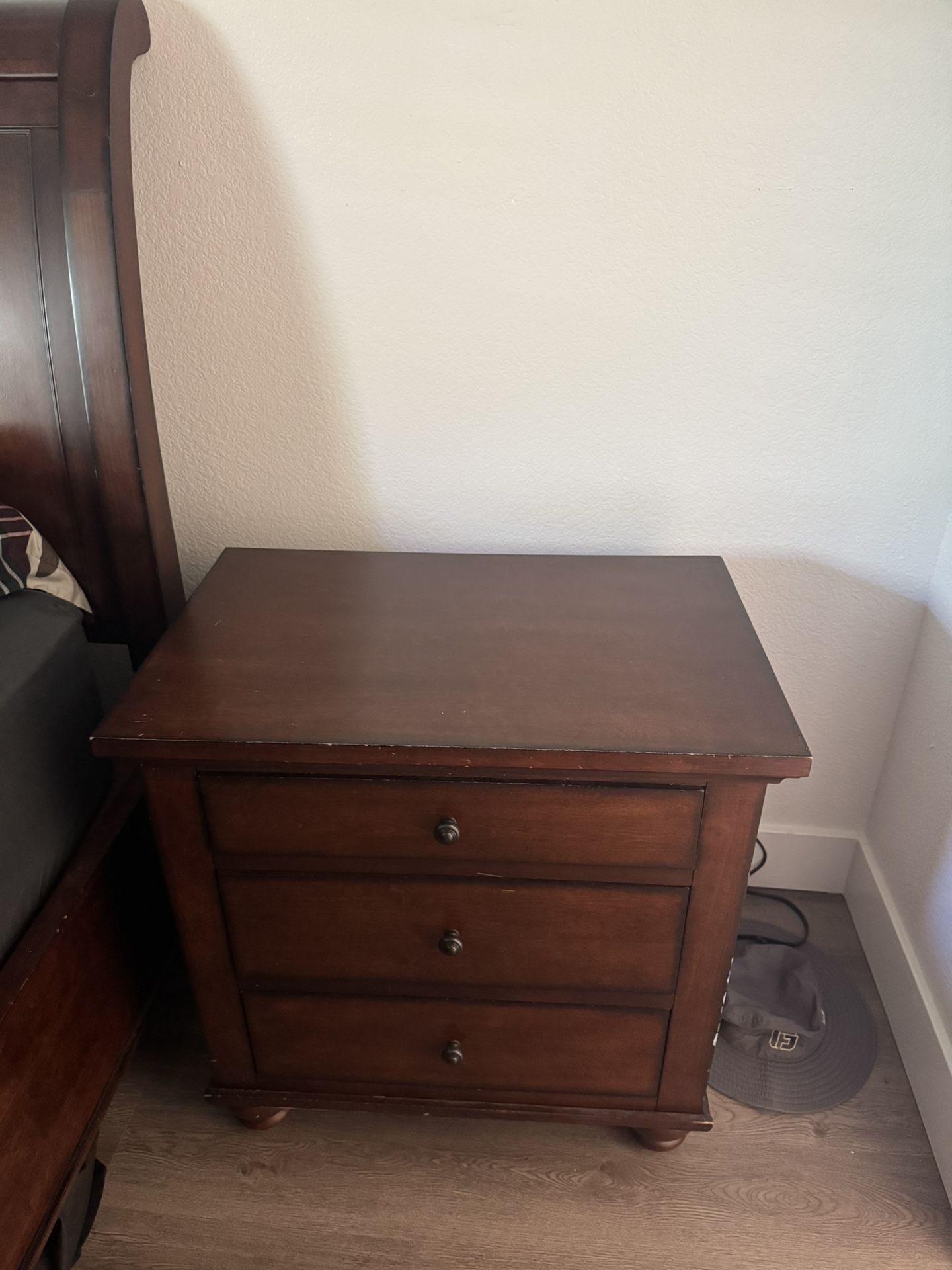 Dark Wood Night Stand
