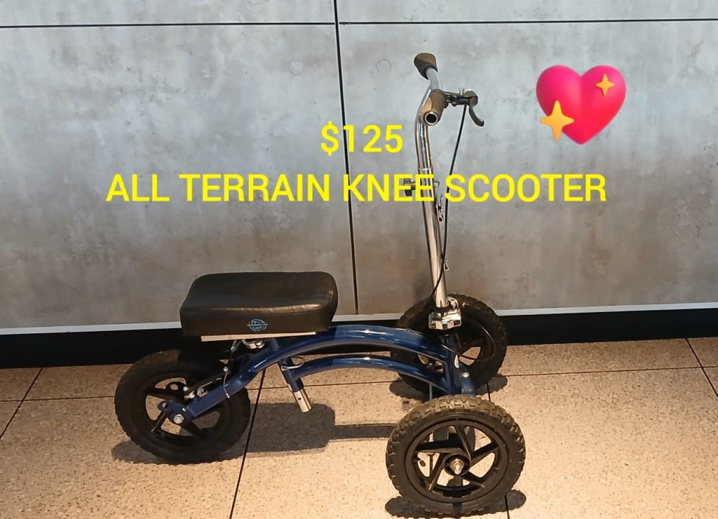 ❤️ ALL TERRAIN KNEE SCOOTER