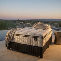 King Koil Coronet Hand Crafted Luxury Firm Euro Top California King Mattress
