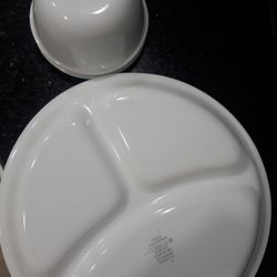 Brand New WOT  CORELLE Divided PLATES, $3 Each