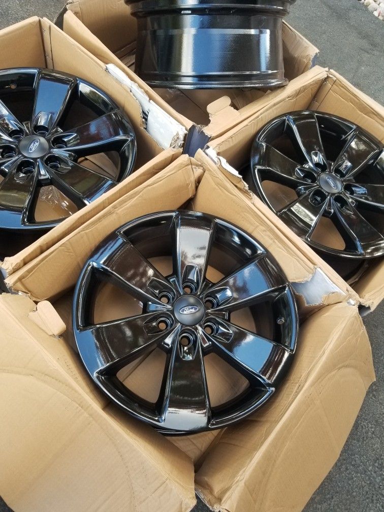 20" Ford F150 FX4 black Stock Wheels Rims