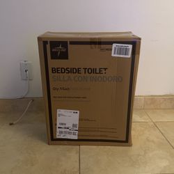 Medline bedside Toilet (unboxed) 