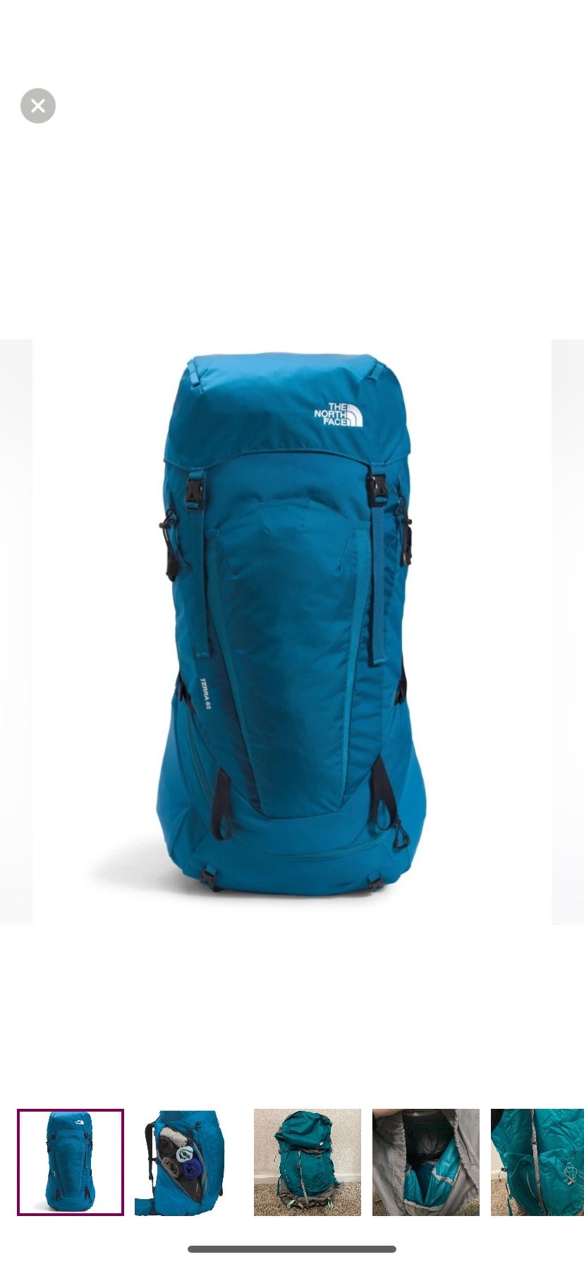 North face branchee 50  hiking bag