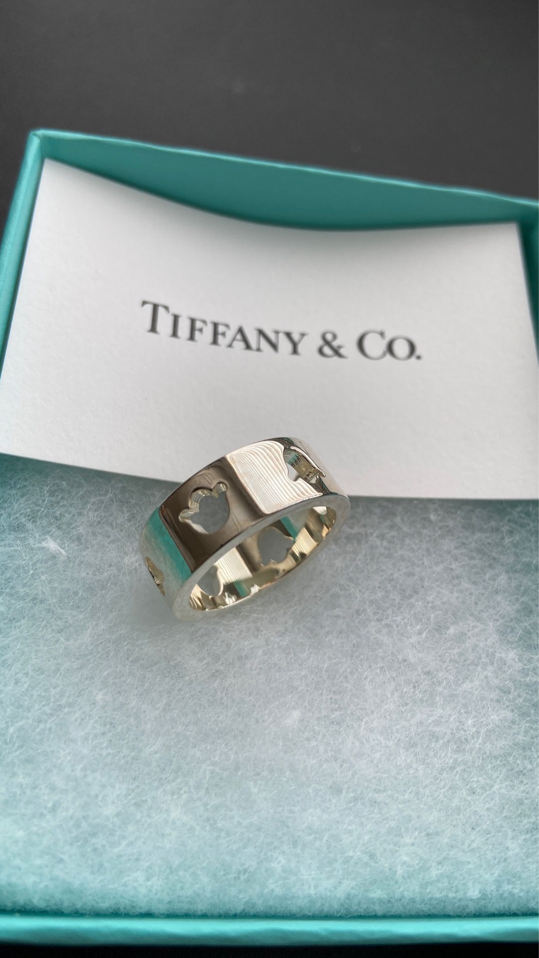 Tiffany & Co sterling silver ring