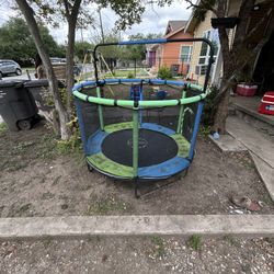 kids trampoline and two window AC units! 