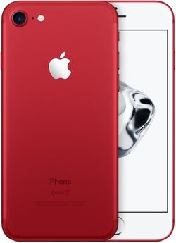 Red iPhone 7 128gb