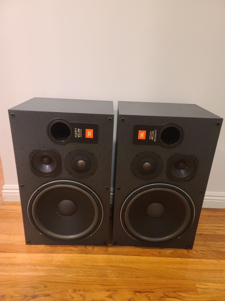 JBL Studio Monitor Model 4412A Vintage Pro Audio 3Way Speaker for Sale