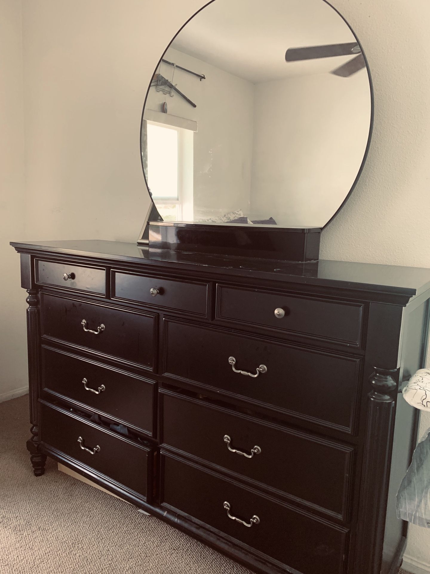 Living spaces Dresser and nightstand